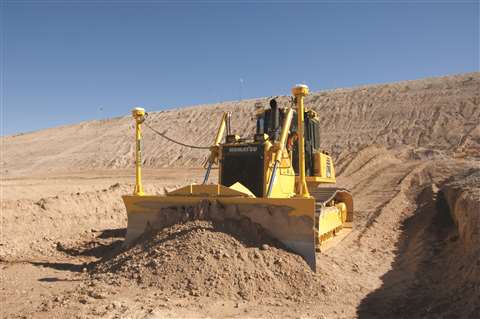 Komatsu gcs900 dual gps dozer 002 hr