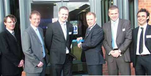 Neil Back, England Rugby World Cup winner, officially opens Lavendon's new head office in Lutterwort