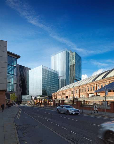 Concept image of the Viadux development in Manchester