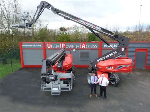 Greg Miller, UPA (left) and Tony Hobbs, Manitou.