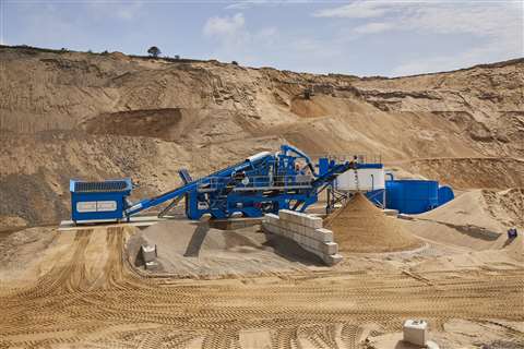 CDE wet processing plant