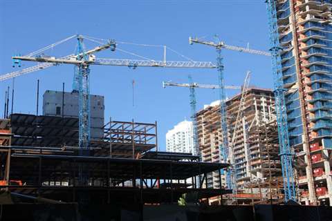Maxim Crane Works has supplied 11 tower cranes for the project
