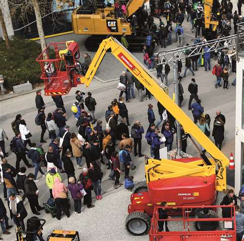 Genie_Z-60 FE_Zeppelin_Stand_bauma