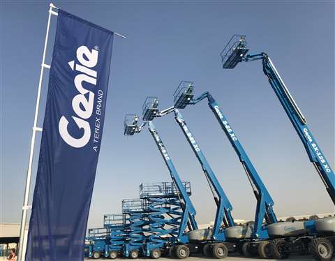 New Genie MESART Distribution Centre in Dubai UAE