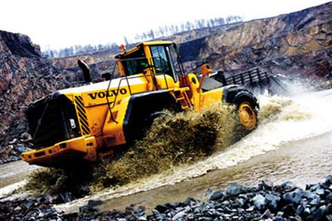 Volvo L350F.