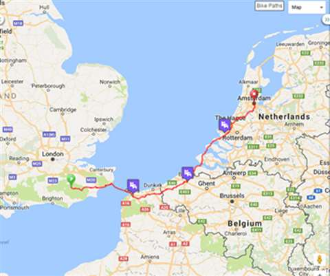 The Road To APEX route. 