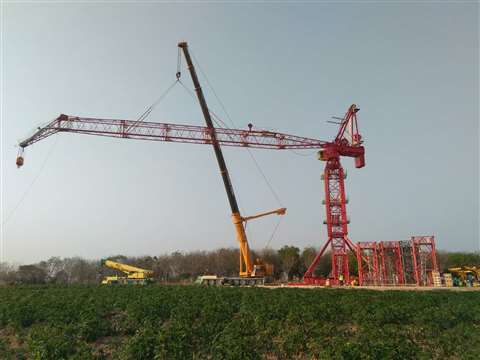 ALE Krøll K1650L tower crane