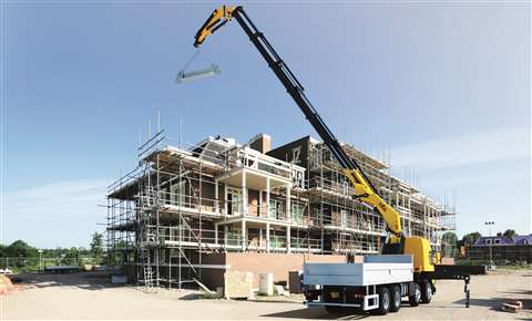 Hyva's new Edge Line cranes