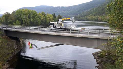 Barin AB 20/S working in the Drammen area of Norway.

