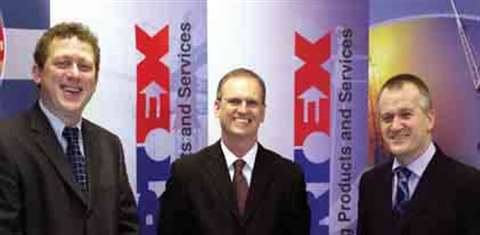 Pictured, left to right, are Certex directors Kevin Smith, Tony Stringer and Charles Gillespie