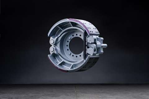 Meritor 500 mm drum brake 2 - brackground