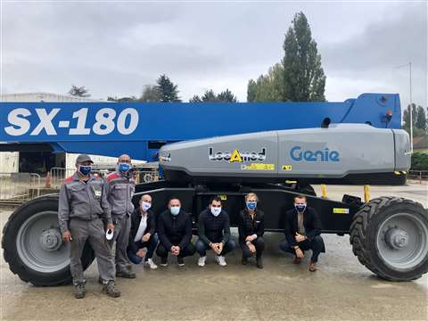 Genie SX-180 boom lift Locamond_FR_1