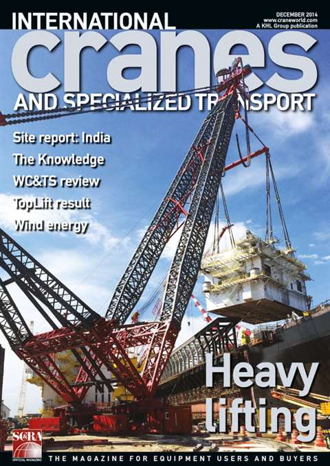 International Cranes and Specialized Transport December 2014 issue