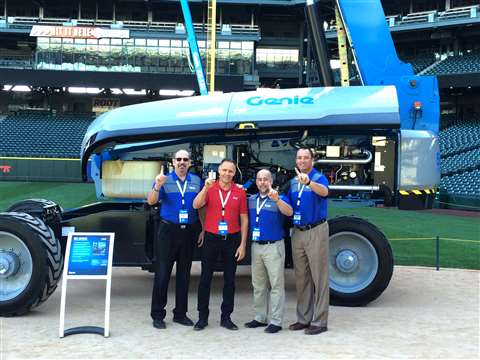 Accès Location d’Équipement, headquartered in Quebec, Canada, has purchased the first Genie SX-135XC