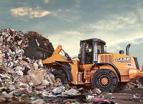 Case Construction’s 721F wheeled loader features the company’s HI-eSCR technology