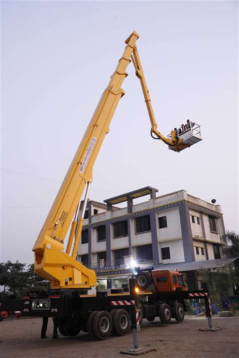 Assam Bombay Carriers' new Bronto Skylift's S70XDT