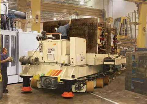 The Wheelift in-plant heavy lift and transport system
