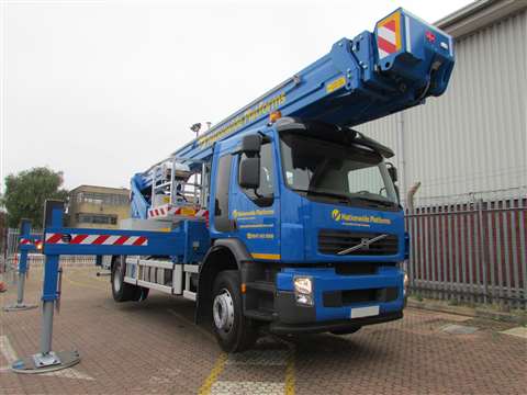 One of the new Bronto Skylifts added to Nationwide platforms' fleet 