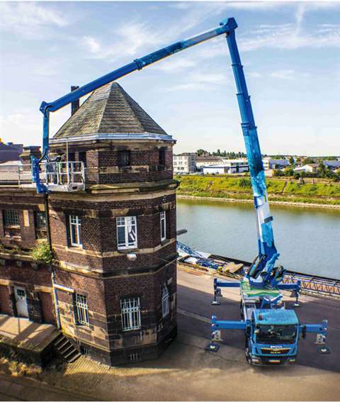 Palfinger P480 aerial platform 