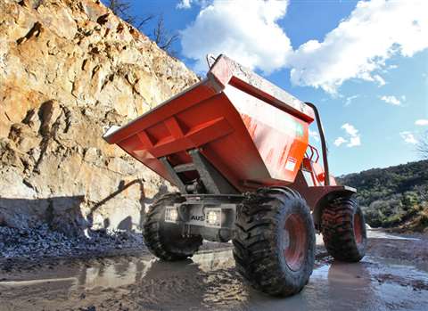 Ausa said five of its dumpers would be presented at the exhibition