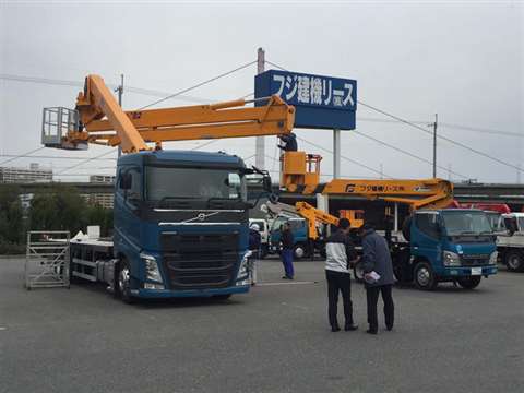 The Barin AB 1400 at Fuji Kenki Lease's facility n, Osaka, Japan. 
