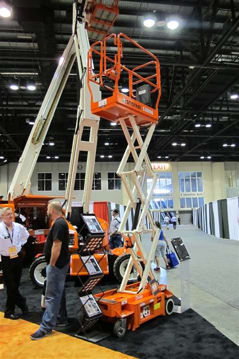 Snorkel's S3010E at The Rental Show 2014.