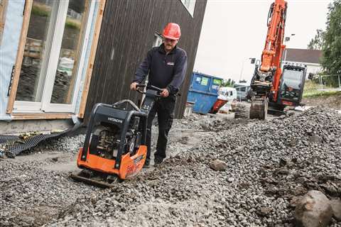 Supplied by dealer Nasta, the first piece of Hitachi light compaction equipment in Norway has been p