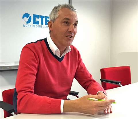 Marco Govoni, CTE sales director 
