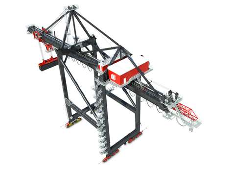The STS cranes for Oslo will probably be the most silent cranes of this type in the world, the manuf