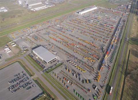 Ritchie Bros crane auction last December at Moerdijk in the Netherlands