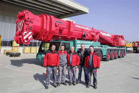 From left to right: Catalin Anghel, Marius Vitan, Frank Domuradt, Wolfgang Dornseiff, Gabriel Radule