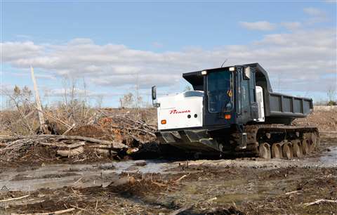 PANTHER T16 Dumper and rubber tracks options