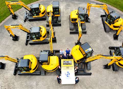 JCB scoops three awards
