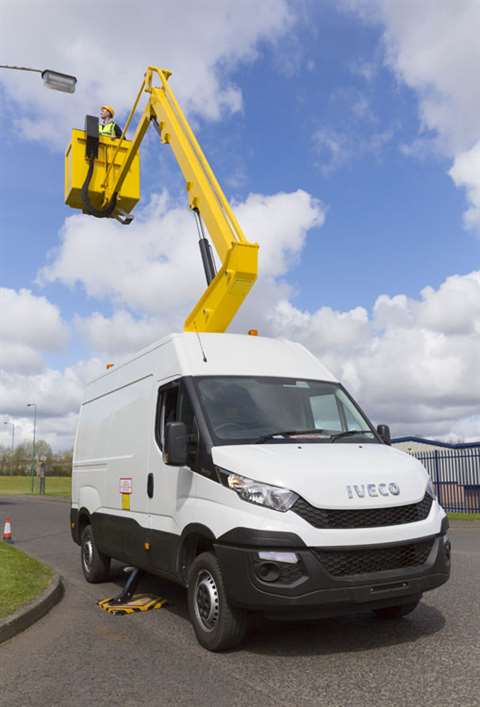 One of Facelift Group's New Daily van models.  