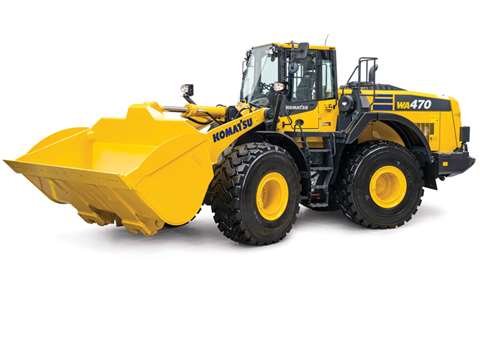 The Komatsu WA470-8 - "a utility performer"