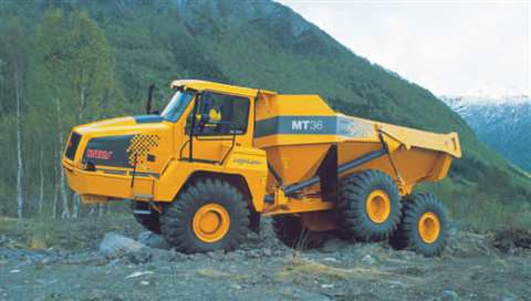 Moxy's latest ADT, the MT36 can carry a maximum payload of 32.7 tonnes.