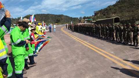 Bolivian highway