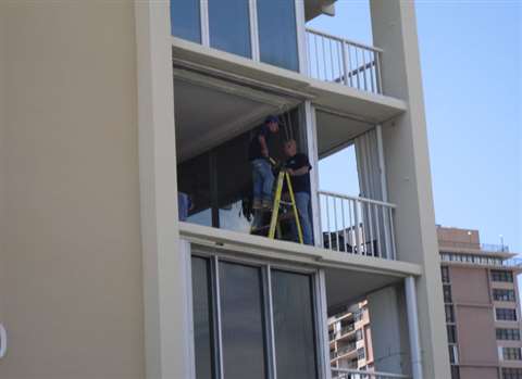 A possible contender for the 'Idiots on Ladders 2014' accolade