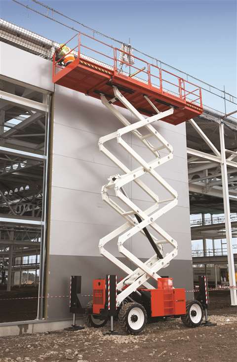 The Snorkel S4390RT high capacity scissor