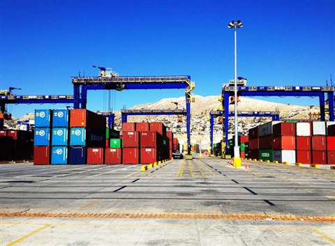 Kalmar E-One all-electric rubber tyred gantry cranes