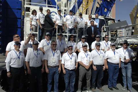 US crane rental company and distributor Bigge marking the addition of another 14 crawler cranes from