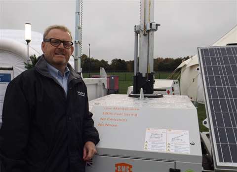 Morris Site Machinery managing director Phil Winnington 