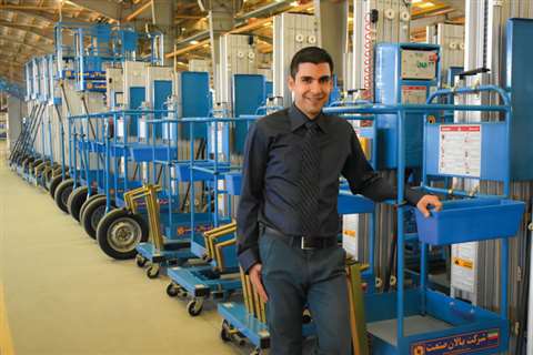 Meysam Abnoozadeh, managing director of Iran’s Balan Sanat