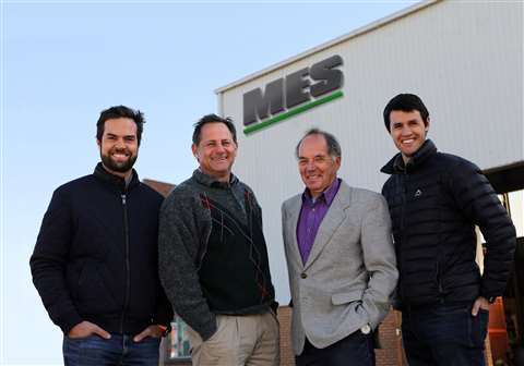 MES directors, from left to right, Ferdi van Niekerk, Hermann Fender, Walter Baur, Glen Dowie
