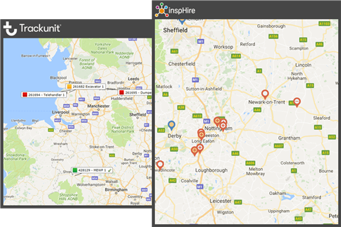 Trackunit and inspHire1 