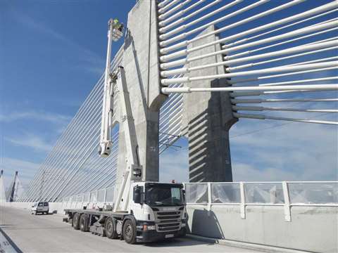 The Barin AB 19/SL over the Danube river, Bulgaria 