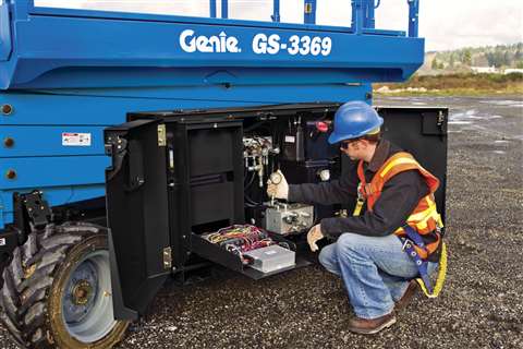 Genie has updated its maintenance protocol for its scissors and telehandlers.