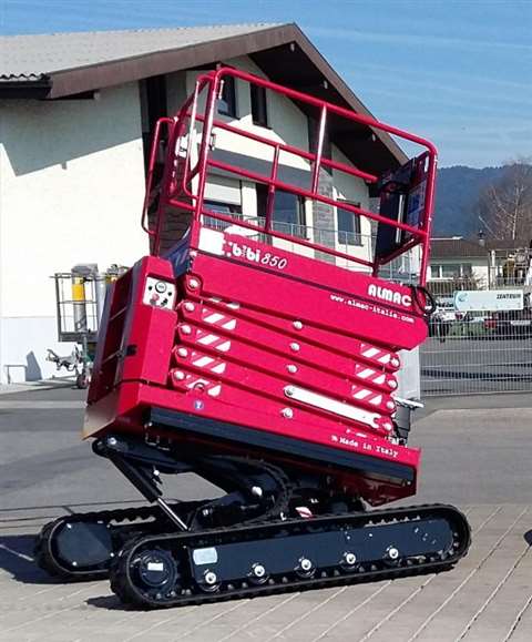 The new Bibilift scissor distributed by ReachMaster is the first of its kind in the U.S.