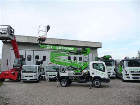 DM Service's Isoli PNT 230 truck mount 