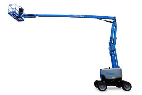 The Genie Z-62/40 diesel articulating boom lift will be launched at APEX.